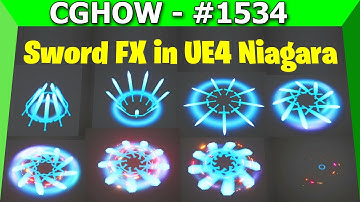 How to Create Swords FX in UE4 Niagara 👉 Showcase