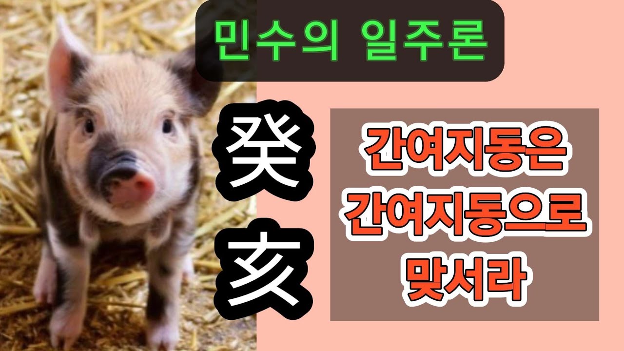 계해일주의특징은?