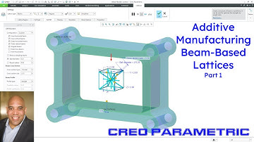 Creo Parametric - Additive Manufacturing - Beam-Based Lattices (Part 1)