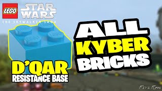 All Kyber Bricks in D’Qar Resistance Base - LEGO Star Wars: The Skywalker Saga