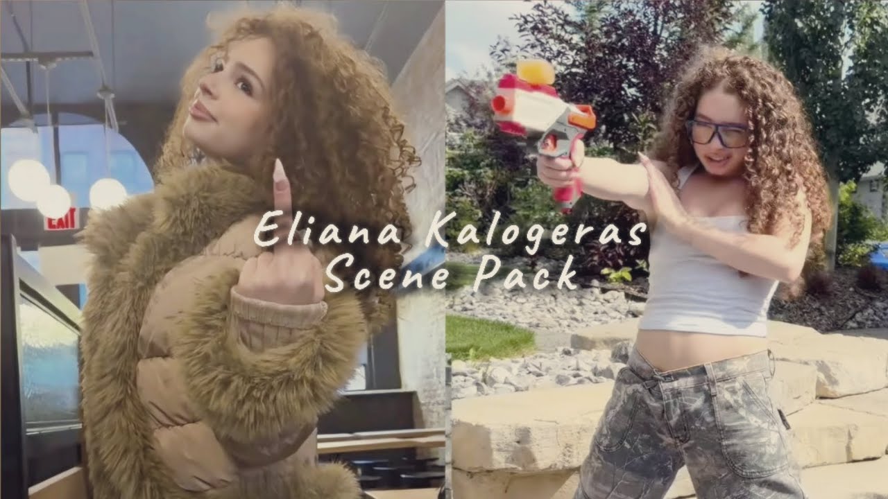 Eliana Kalogeras Scenepack 4k // No creds needed ! ( Highly Requested )