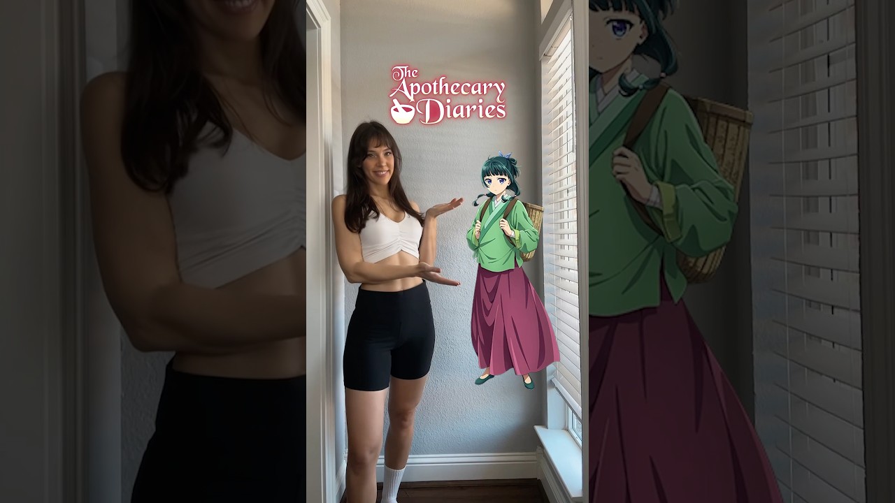 Maomao cosplay transition! #theapothecarydiaries #maomaocosplay #animecosplay