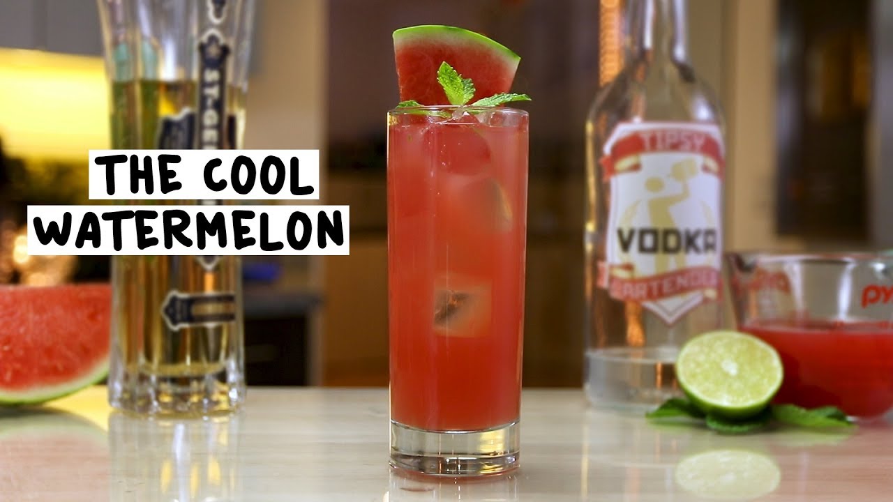 The Cool Watermelon Tipsy Bartender YouTube