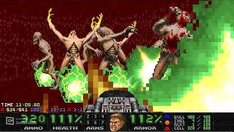 DOOM II - Flotsam - MAP 06 (Souls Left Behind) - UV in 11:06