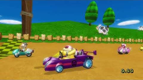 Mario Kart Wii (Fusion) Custom Tracks - Mirror (1 Player) #004 with Roy Koopa