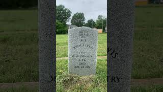 Grave Spotlight: The Grave of Private John J. Lewis