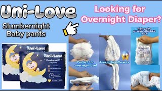 UNILOVE SLUMBERNIGHT BABY PANTS FOR ALL NIGHT PROTECTION | SUPER AFFORDABLE | #Uniloveph