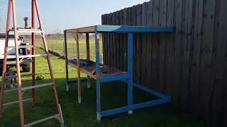 building a chicken coop house for the first time part #1