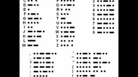 Morse Code Sound Effect HQ