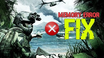 Arma 3 - Memory Read/Write Error Fix