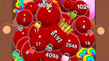 🔴 Jelly 2048 - blob merge 3d 🆚 Huggy Story - huggy wuggy story stickman 2048 gameplay new