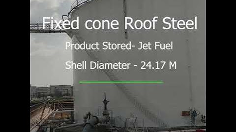 API 653 STORAGE TANK IN SERVICE EXTERNAL INSPECTION