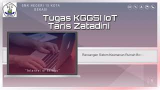 Rancang Sistem Keamanan RumahvBerbasis IoT Menggunakan Wemos dan Aplikasi Blynk