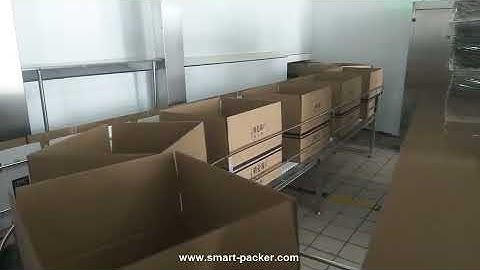 Automatic big size horizontal carton box erecting forming bottom sealing feeding machine