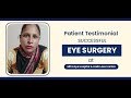 Eye hospital in punjab  patient  testimonial  mitra eye hospital and lasik laser centre