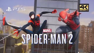 Marvel's Spider-Man 2. Two of my Favorite Spider-Man Movies Suits Gameplay