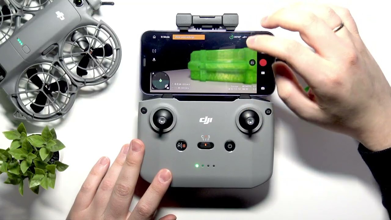 DJI Neo 2 Fly — как изменить разрешение видео