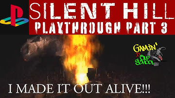 Silent Hill Playthrough (Original - PS1) Part 3 🎮 | 😱 How to get out of Midwich Elementary School! 😨
