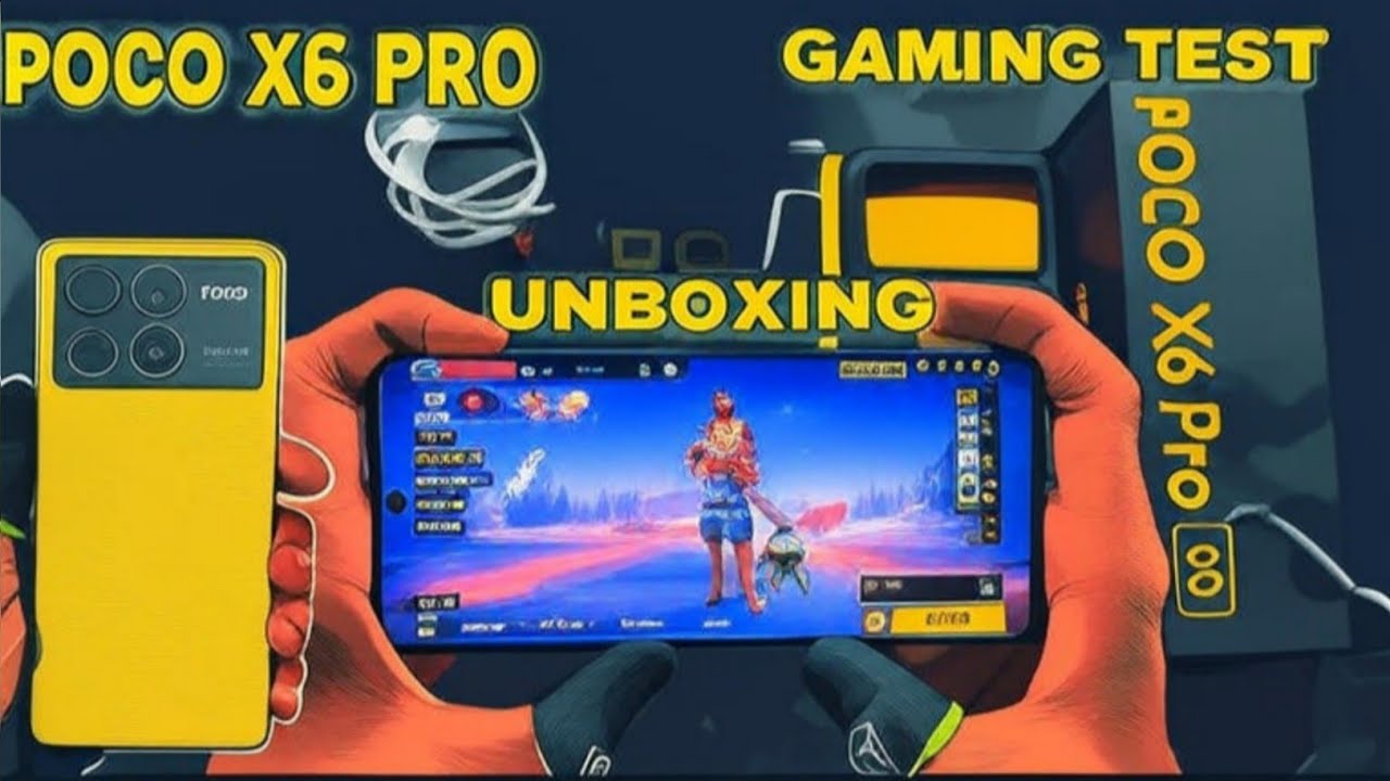 Poco X6 Pro 5G unboxing and gaming test MediaTek Dimensity 8300 Ultra processor, 64MP camera
