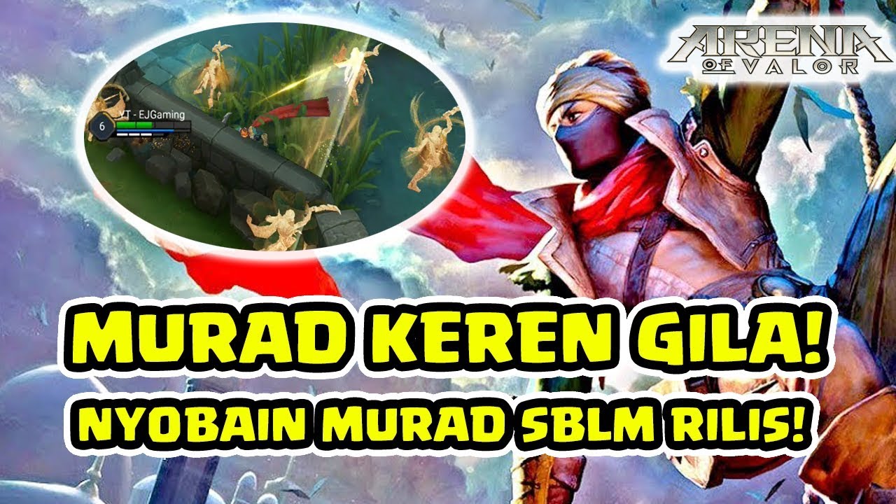 MURAD Nyobain Hero Paling Keren Di AOV EMEJING Arena Of Valor