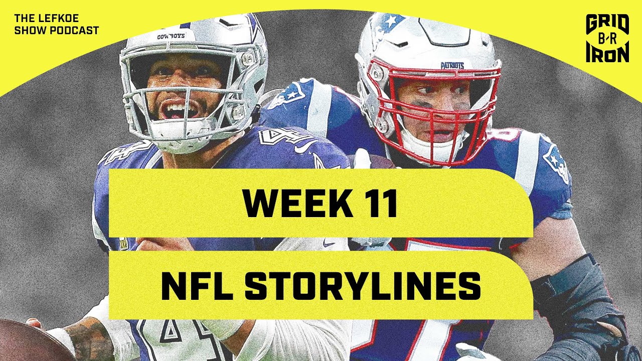 Kaepernick, Myles Garrett, & Gronk Calls In! Week 11 NFL Storylines | The Lefkoe Show