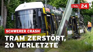 Schwerer Tramunfall Berlin War Der Fahrer Zu Schnell