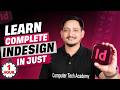 Complete InDesign Tutorial in One Shot in Just 1 Hrs | InDesign Tutorial | Computer Tech Academy