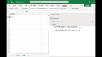 Using SharePoint to host and run your Excel Office Script