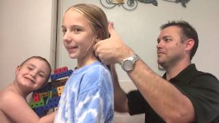 MY DAD CUT MY HAIR!!!!! | KayKay Marie