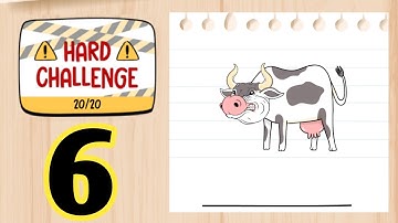 Brain Test Tricky Words Hard Challenge Level 6