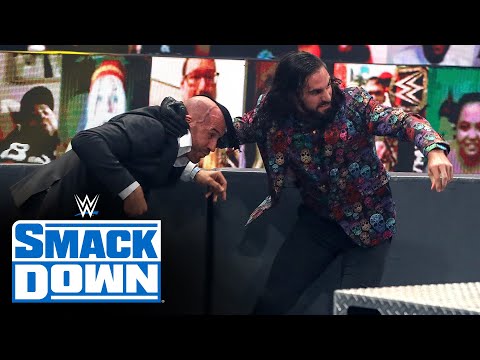 Seth Rollins unleashes a vicious assault on Cesaro: SmackDown, May 21, 2021