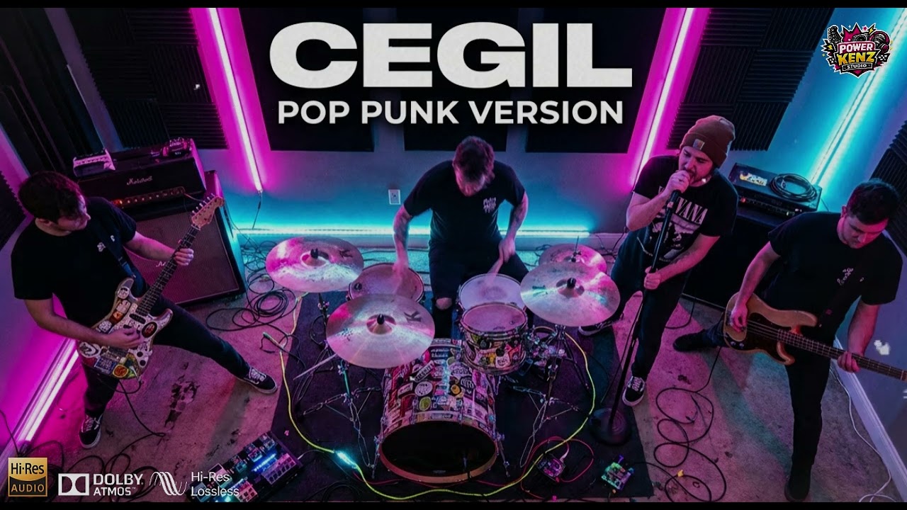 Nabila Taqiyyah - Cegil | Pop Punk Version | PowerkenZ studio (Official Music Video)
