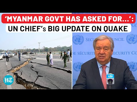 Myanmar Earthquake: UN