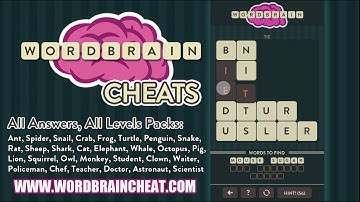 WordBrain Elephant 18 Cheats | WordBrain Cheats | Elephant 18 Answer