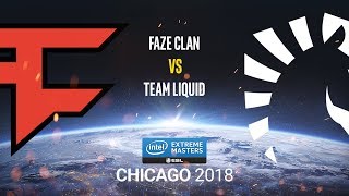 FaZe Clan vs Team Liquid - IEM Chicago 2018 - карта2 - de_mirage [MintGod & Smile]