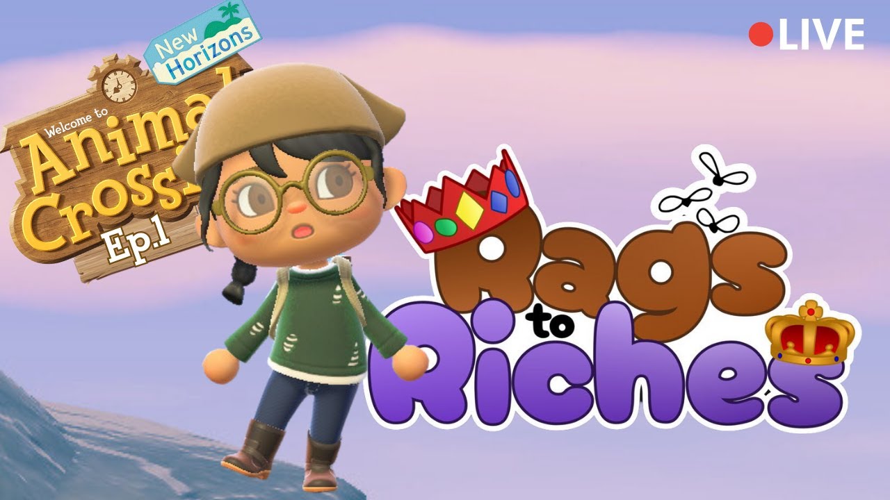 ACNH Rags To Riches Challenge Animal Crossing New Horizons YouTube