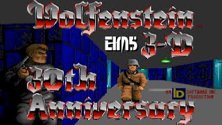 Wolfenstein 3D: 30th Anniversary Edition - E1M5 (100%) [DOSBox]