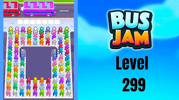 Bus jam level 299 very hard level Walkthrough Solution 