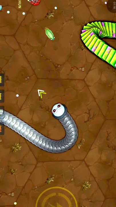 hacker snakes worms zone game of 🐍 58vs57 of earthworm megic #binweevils #gaming