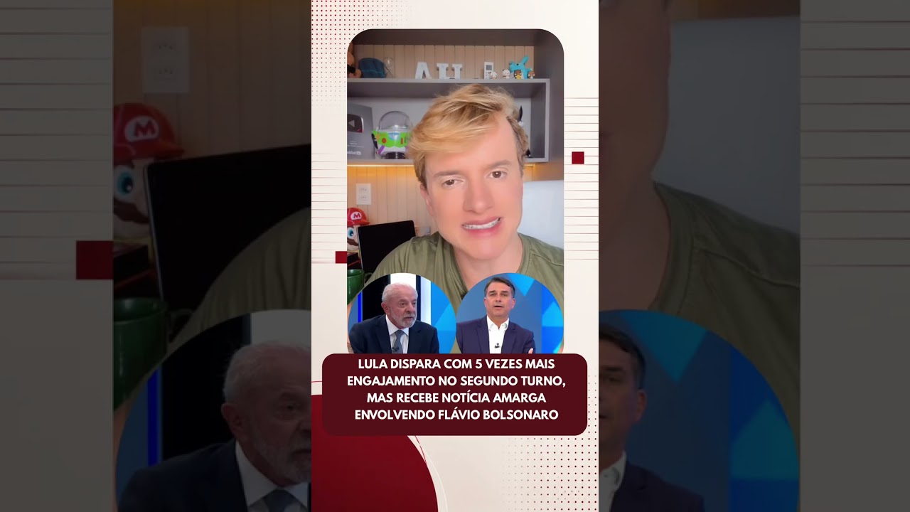Lula dispara com 5 vezes mais engajamento no segundo turno, mas recebe notícia amarga de F