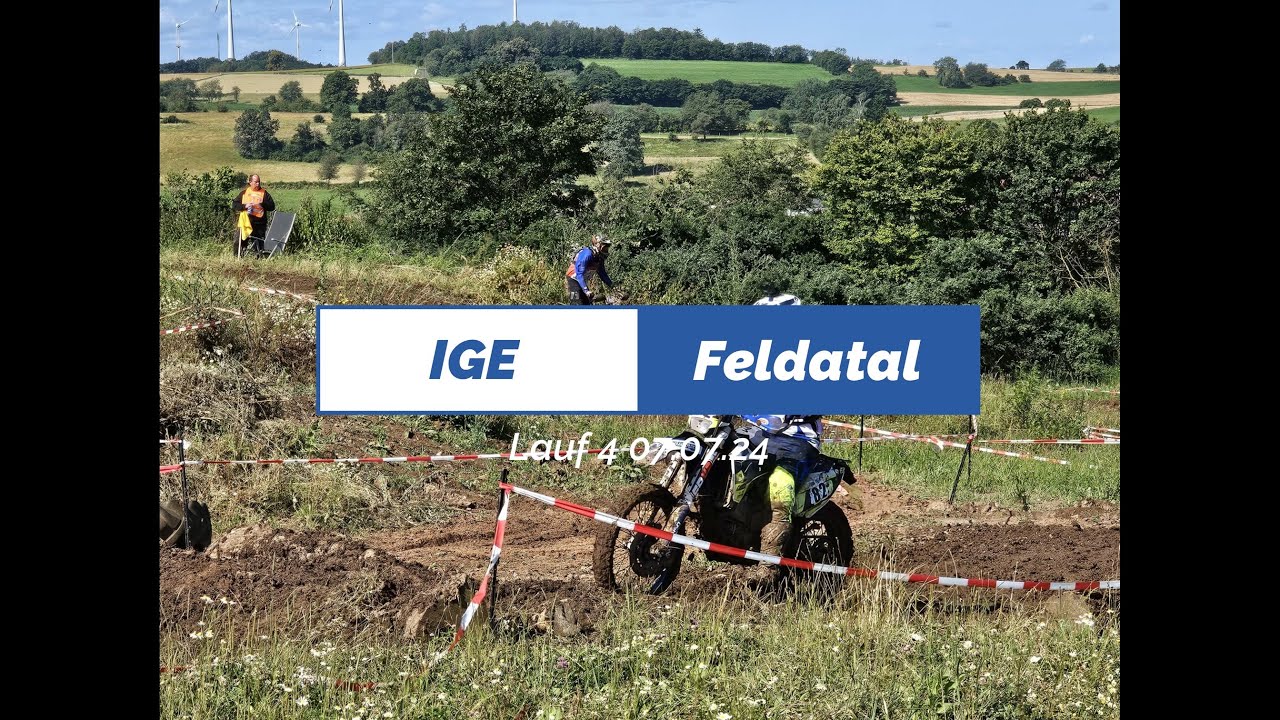 IGE Feldatal 07.07.24 | Lauf 4 | ca 1,5 Runden ab Start | 4K | Husaberg FE 450