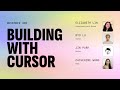 Building with Cursor ft Designers from Cursor (Ryo Lu), Notion (Jin Park), and Ramp (Catherine Wang)