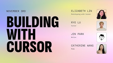 Building with Cursor ft Designers from Cursor (Ryo Lu), Notion (Jin Park), and Ramp (Catherine Wang)