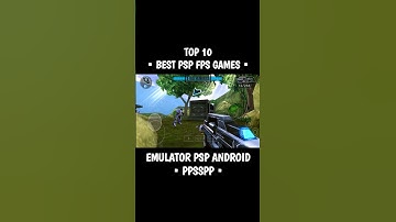 Best PSP FPS Games