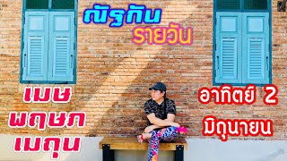 “ณัฐกันรายวัน”อาทิตย์ 2 มิถุนายน 2567 ราศีเมษ พฤษภ เมถุน by ณัฐ นรรัตน์