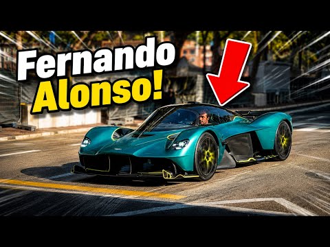 Fernando Alonso in Monaco + Supercars Everywhere!
