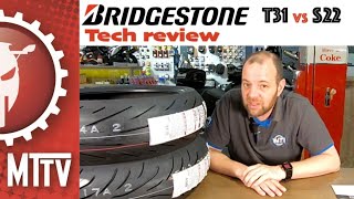 Review Bridgestone T31 vs S22 / VLOG #150 / Motor Test TV / 2020