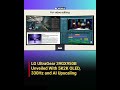 LG UltraGear 39GX950B 5K2K OLED Monitor with 330Hz and AI Upscaling