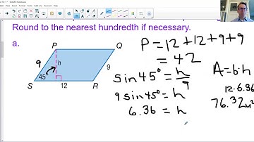 10-1 Areas of Parallelograms and Triangles