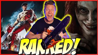 Evil Dead Franchise Ranked! (w/ Evil Dead Rise & Ash Vs the Evil Dead)